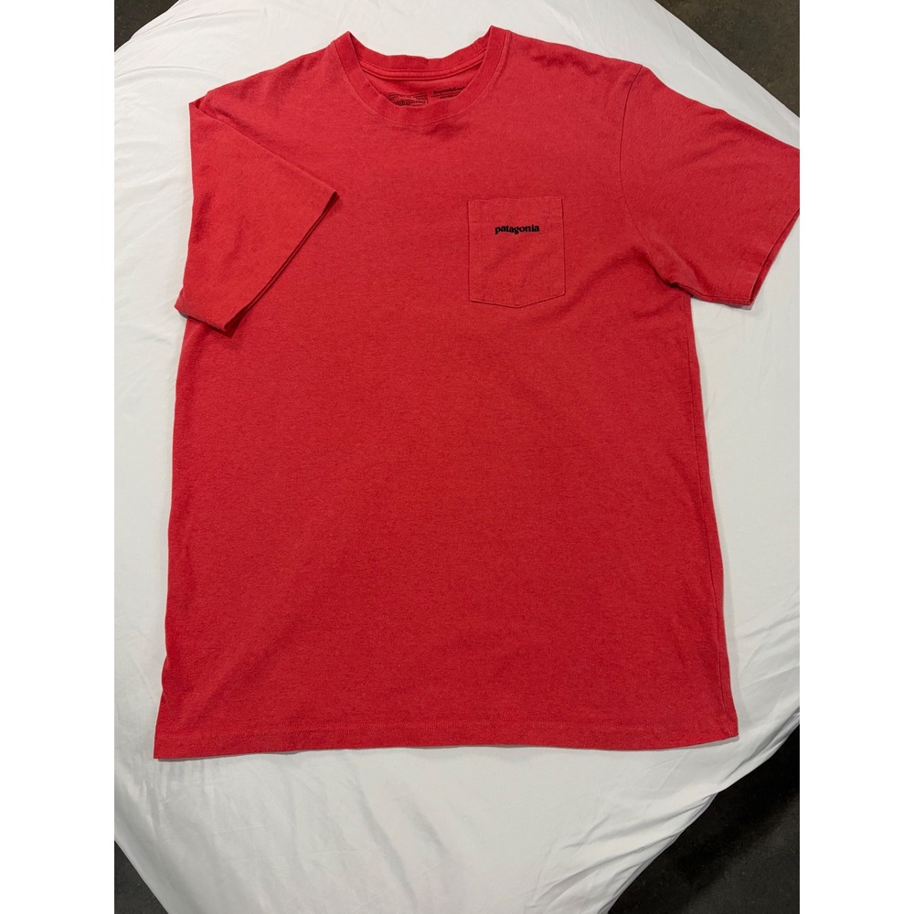 Patagonia Responsibili Pocket T-Shirt Mens Large Logo Graphic